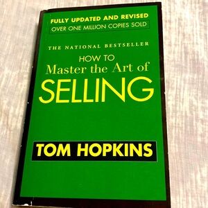 HOW TO MASTER THE ART OF SELLING bestseller by TOM HOPKINS GUC PB 2005